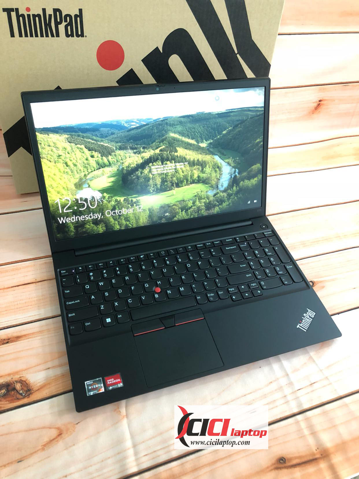 Lenovo ThinkPad E15 - 15,6 - Core i5 10210U 1,6 GHz - RAM 8 Go - SSD 256 Go Reconditionné